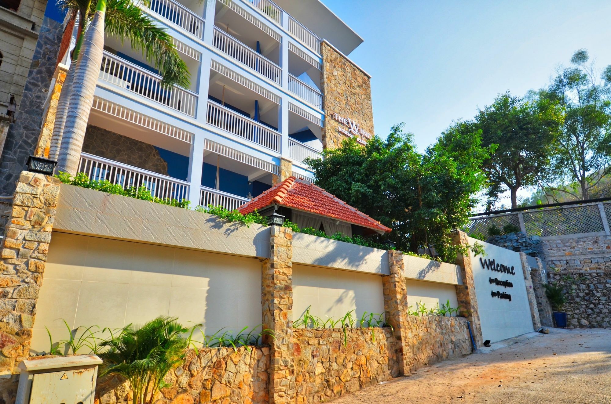 The Wind Resort - Tropical Hillside Escape Vung Tau Exteriör bild